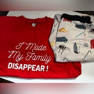 Christmas Pajamas Unisex XL